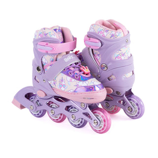 Patines De Línea Ajustables Onix Unicornio Rosa