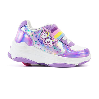 Tenis Patín Onix Style Rainbow Magic Multicolor Para Niña