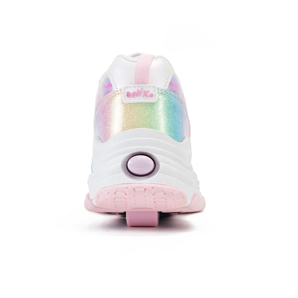 Tenis Patín Onix Style Magic Rainbow Rosa Para Ñiña