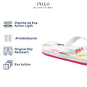 Sandalia Polo Ralph Lauren Style Amino Blanco Multi