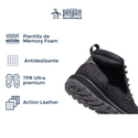 Bota Hiker Original Penguin Style Chuck Negro