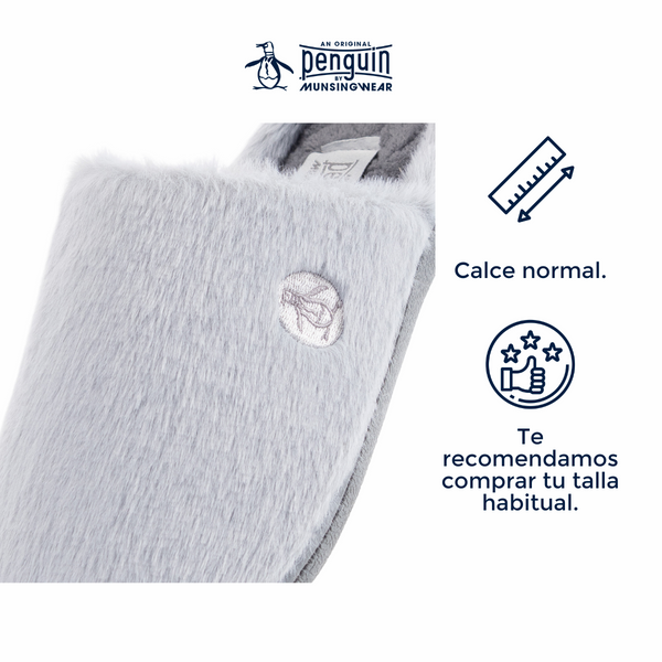 Pantufla Original Penguin Style Nia Gris