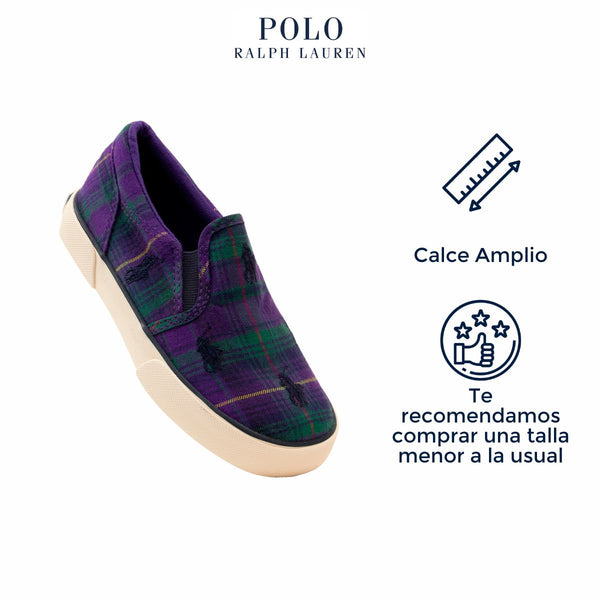 Tenis Polo Ralph Lauren Style Ball Harbour Morado