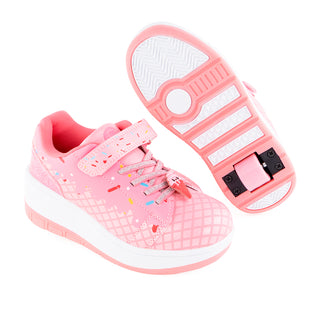 Tenis Patin Speed Rollers Rosa