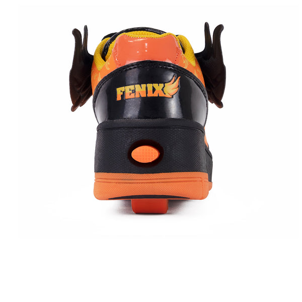 Tenis Patín Speed Rollers Fenix Fuego Roller Naranja