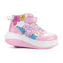 Tenis Patín Speed Rollers Style Doodles Rollers Rosa Para Niña