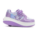 Tenis Patín Speed Rollers Style Shooting Star Speed Morado Para  Niña