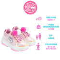 Tenis Patín Speed Rollers Style Bow Kitty Rosa Para Niña