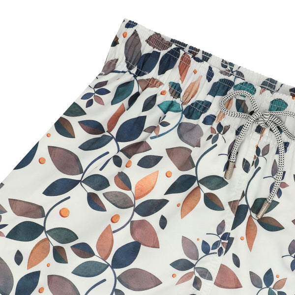 Traje De Baño WAVE Motion Hojas Gris Siberia