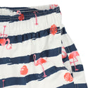 Traje De Baño WAVE Motion Flamencos Rayado Blanco