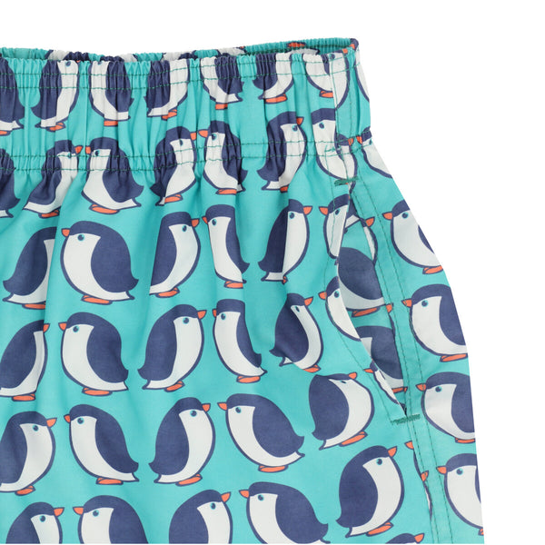 Traje De Baño WAVE Motion Pingüinos Aqua