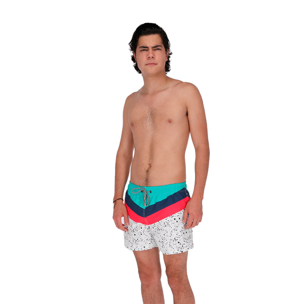 Traje De Baño WAVE Motion Manchas Blanco