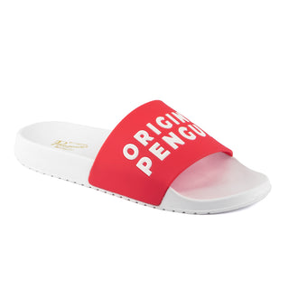 Sandalia Para Mujer Original Penguin Slides Alina Blanco Coral