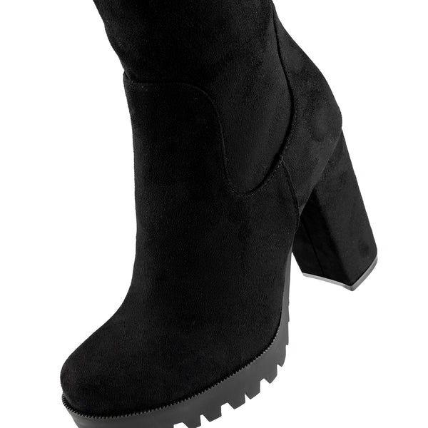 Botín Para Mujer Vida Leve Noelia Negro