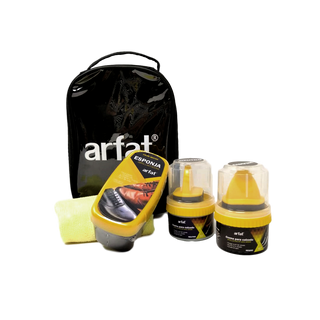 Kit De Limpieza Arfat Para Calzado De Piel Y Sintético