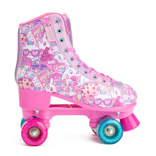 Patines Onix De 4 Ruedas Para Niña Mas Kit De Protecciones