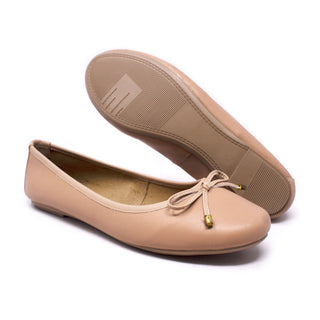 Flats Para Mujer Vida Leve Johana Piso Nude