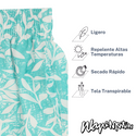 Traje De Baño WAVE Motion Algas Bleached Aqua