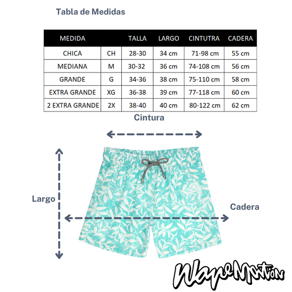 Traje De Baño WAVE Motion Algas Bleached Aqua