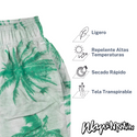 Traje De Baño Wave Motion Palmas Verde