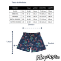 Traje De Baño WAVE Motion Tropical Night Azul Marino
