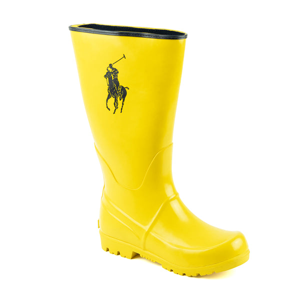 Bota De Lluvia Para Niños Polo Ralph Lauren Style Propietor Amarillo