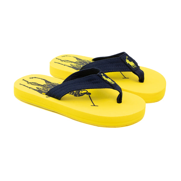 Sandalia Polo Ralph Lauren Style Theo Amarillo
