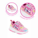 Tenis Patín Onix Unicornio Friendship Rainbow Rosa