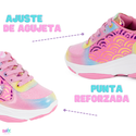 Tenis Patín Onix Unicornio Friendship Rainbow Rosa