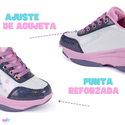 Tenis Patín Onix Unicornio Friends Roller Rosa