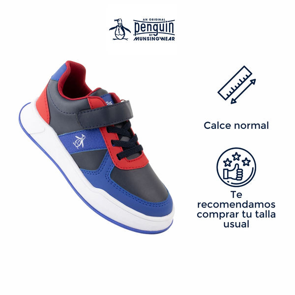 Tenis Original Penguin Style Brett Azul Rey