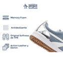 Tenis Original Penguin Style Daisy Azul Demin