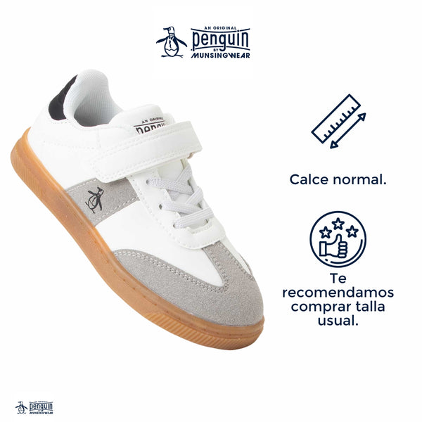 Tenis Original Penguin Style Gael Blanco