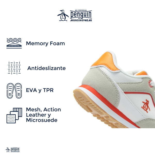 Tenis Original Penguin Style Calder Beige
