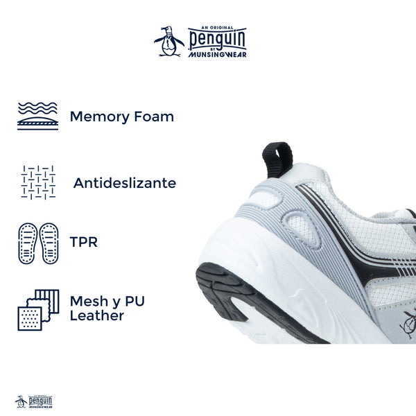 Tenis Original Penguin Style Oliver Blanco