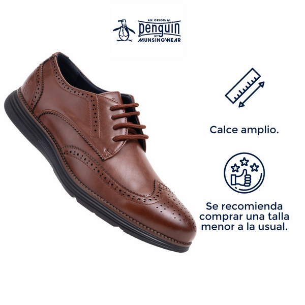 Zapato Bostoniano Original Penguin Style Bond Café
