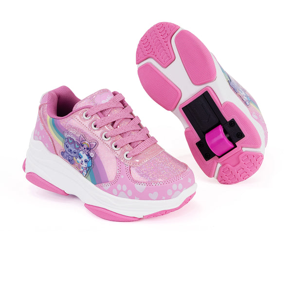 Tenis Patín Onix Unicornio Puppy Cute Rosa