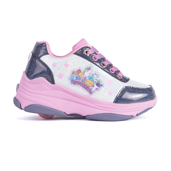 Tenis Patín Onix Unicornio Friends Roller Rosa