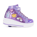 Tenis Patín High Onix Unicornio Little Patch Morado