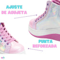 Tenis Patín Onix Style Magic Fireworks Rosa Para Niña