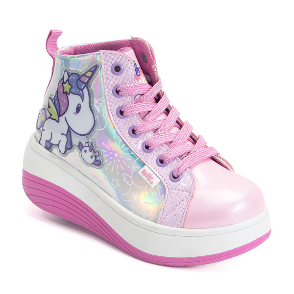 Tenis Patín Onix Style Magic Fireworks Rosa Para Niña