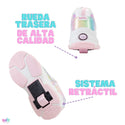 Tenis Patín Onix Style Magic Rainbow Rosa Para Ñiña