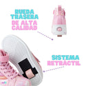 Tenis Patín Onix Style Bota rosa