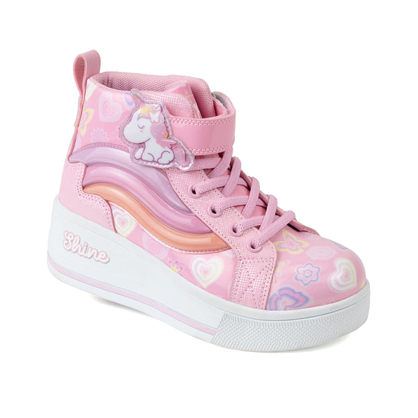 Tenis Patín Onix Style Bota rosa