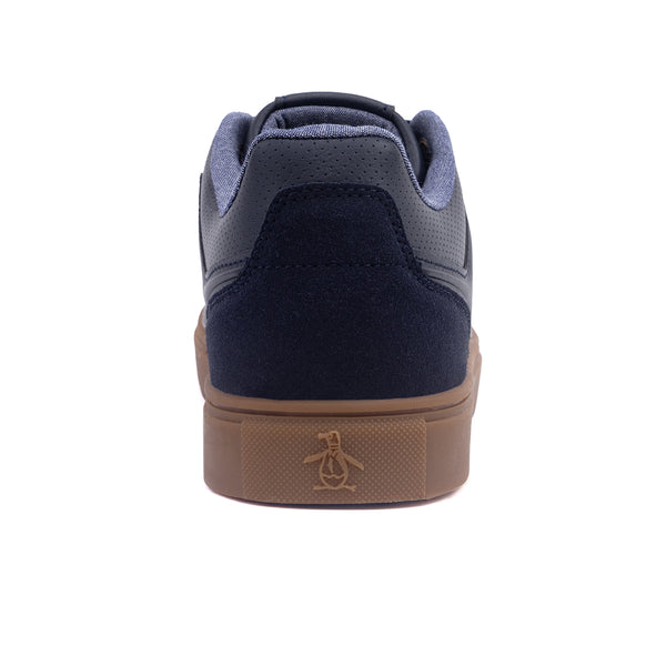 Tenis Original Penguin Style Axton Azul Marino Para Caballero
