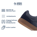 Tenis Original Penguin Style Axton Azul Marino Para Caballero