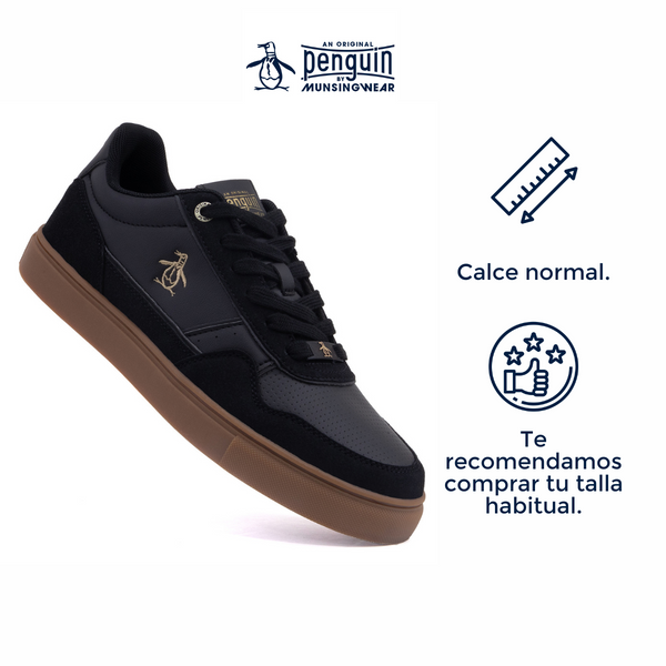 Tenis Original Penguin Style Glen Negro