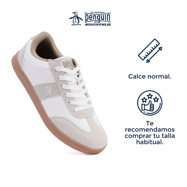 Tenis Original Penguin Style Domenico Blanco