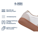 Tenis Original Penguin Style Domenico Blanco
