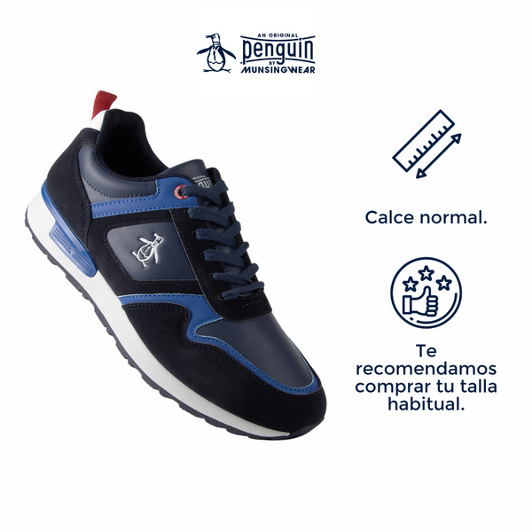 Tenis Original Penguin Style Darío Azul Marino